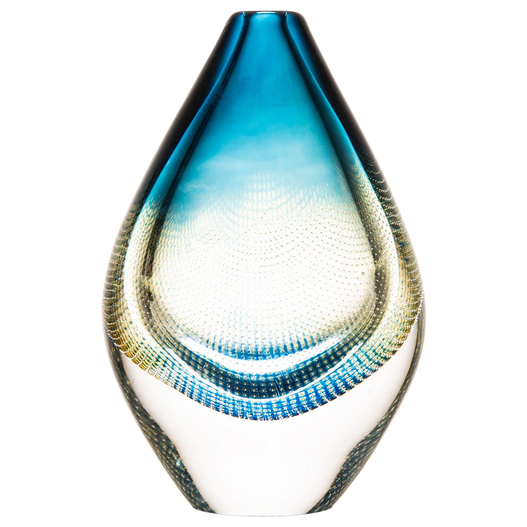 Sven Palmqvist Vase Model Kraka Produced by Orrefors in Sweden