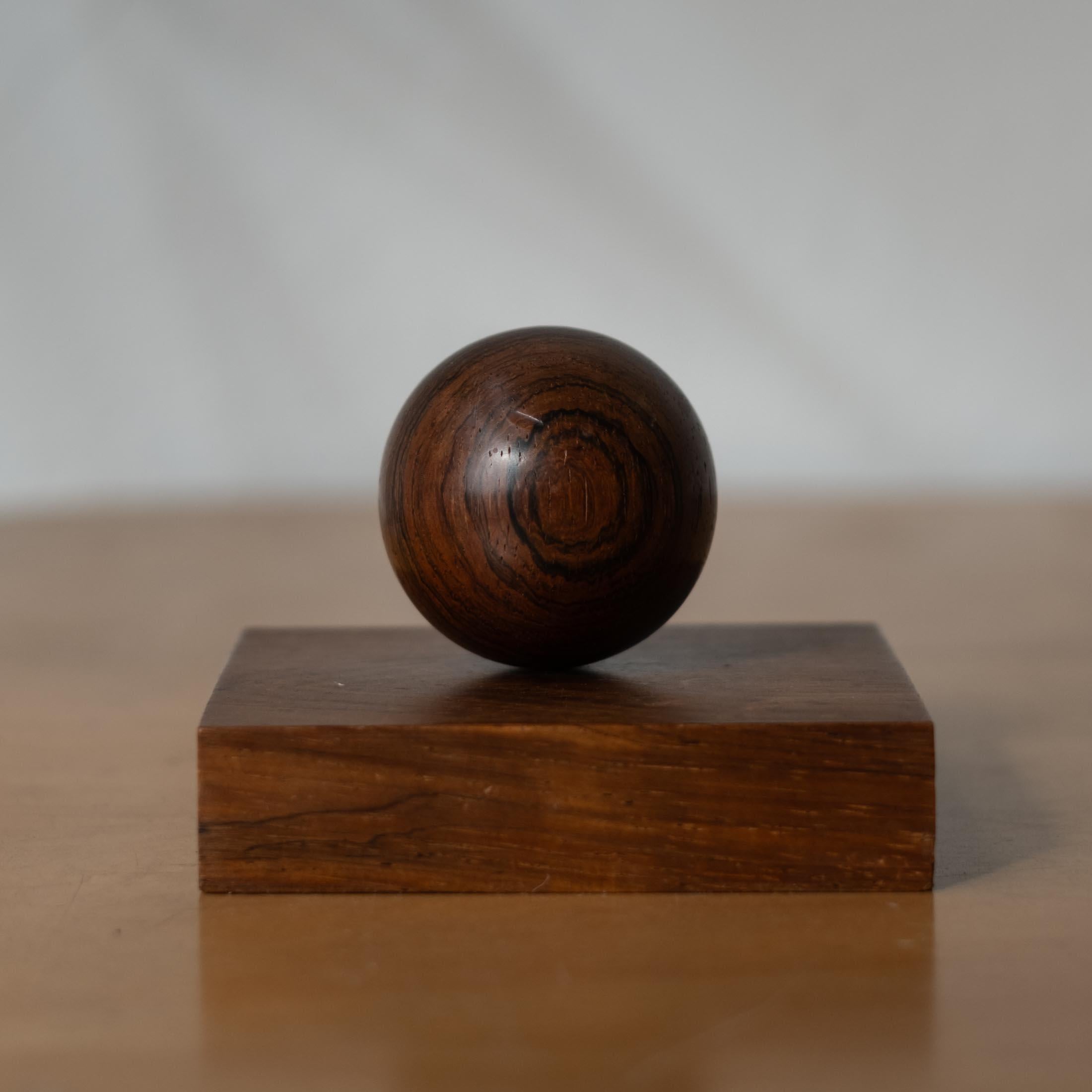 Sven Petersen Kinetische Skulptur aus Rosenholz 4