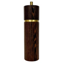Sven Petersen Pepper Grinder SAAP Wenge & Brass 1960s
