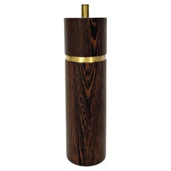 Retro Sven Petersen Pepper Grinder SAAP Wenge & Brass 1960s