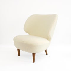 Sven Staaf, Ohrensessel Almgren & Staaf aus den 1940er Jahren, Schweden, Skandinavische Moderne