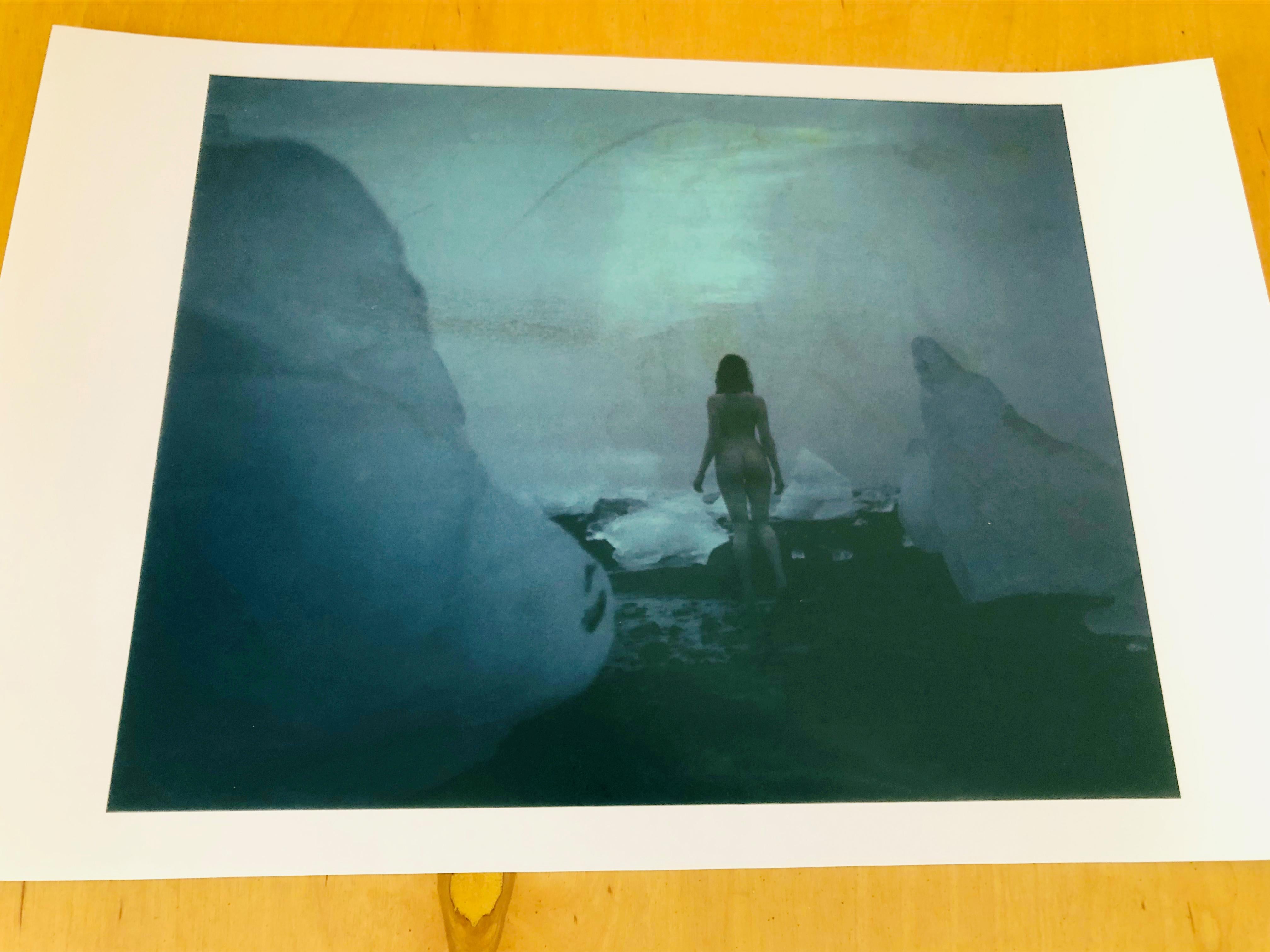 Blue Iceland - 2017

20 x 30 cm, 
Edition 1/10. 
Archival Color print on Pearl photo paper, based on the original Polaroid.
Signed on the back with Certificate.
Not mounted. 

Whether in color and black and white, van Driessche’s photos marry the
