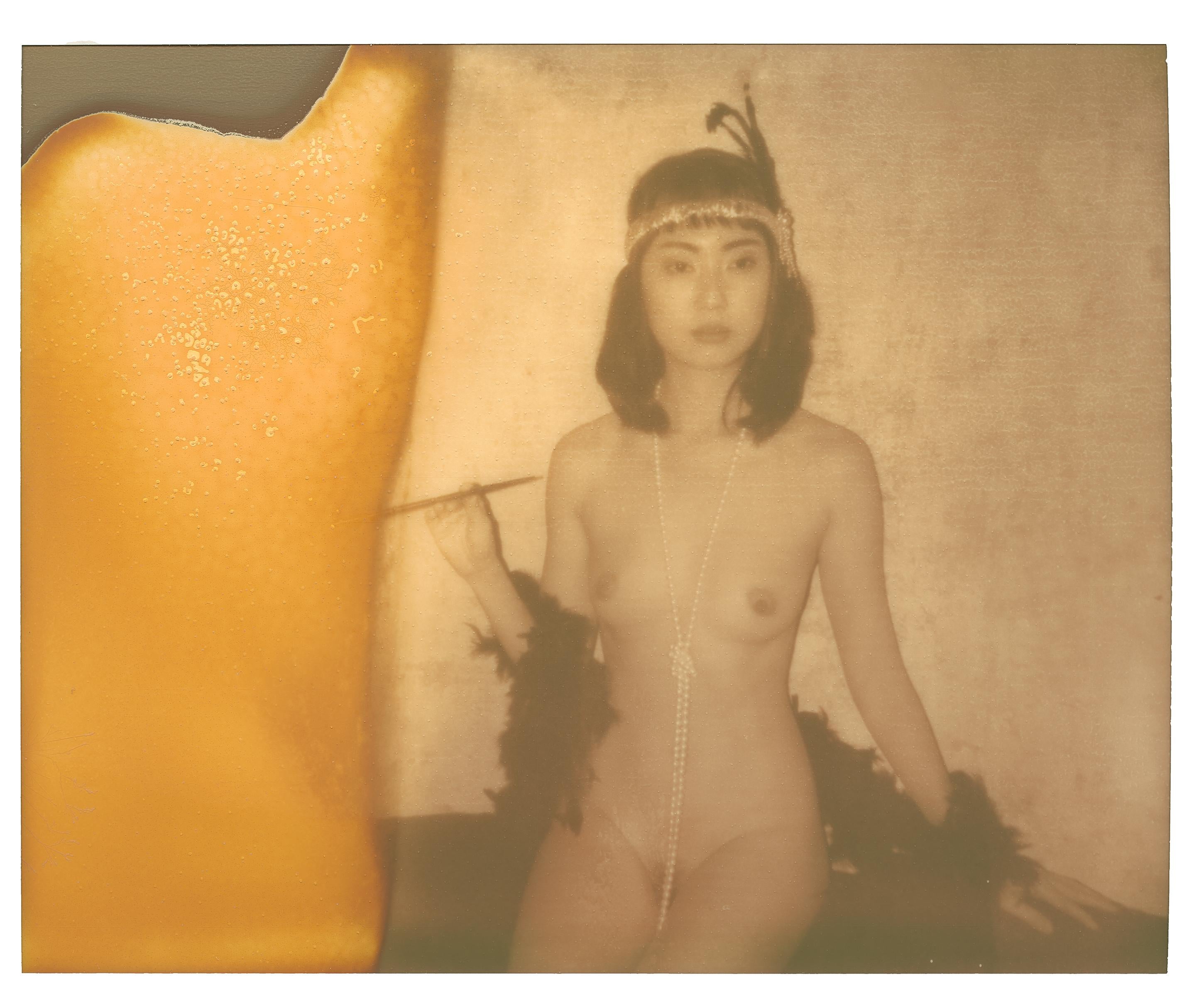 Sven van Driessche Color Photograph - Burning 20's - Contemporary, 21st Century, Polaroid, Nude Photograph