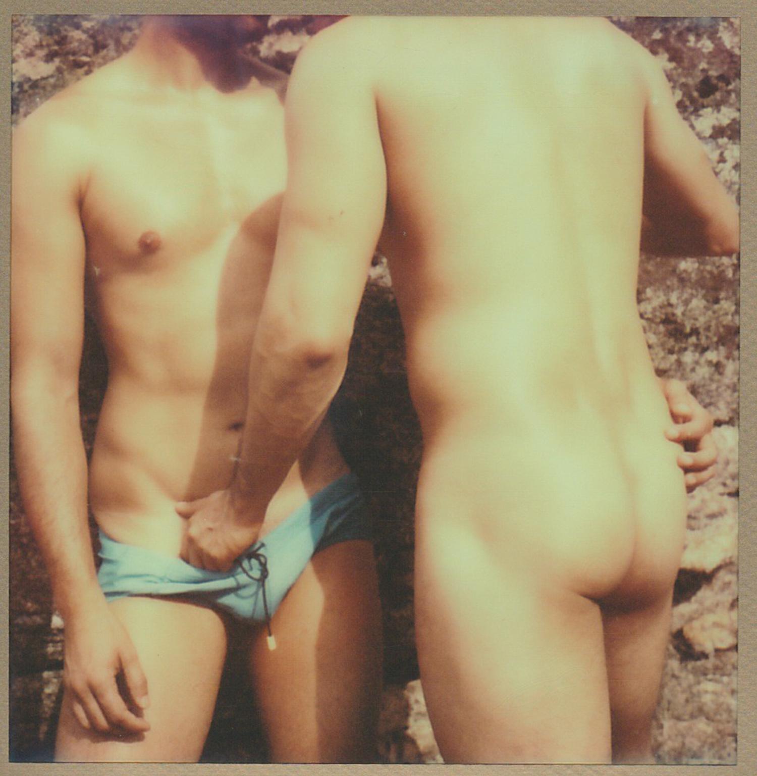 Sven van Driessche Nude Photograph - Hot Summer Day - Polaroid, Contemporary, 21st Century, Nude