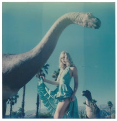 Ich habe keine Angst vor Dinosauren – Polaroid, zeitgenössisch, 21. Jahrhundert, Farbe