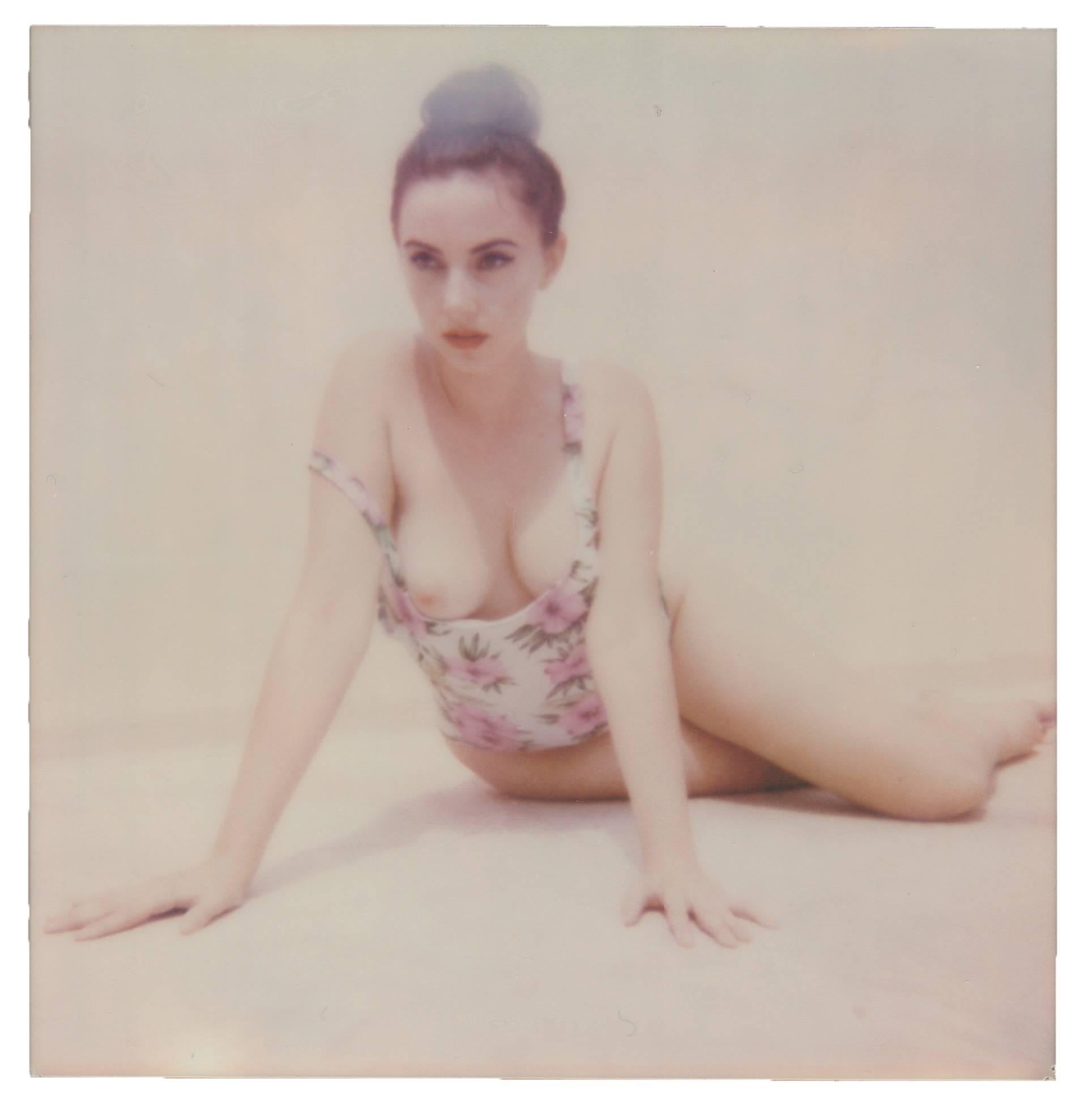 Sven van Driessche Nude Photograph - The Bathing Suit - Nude, Polaroid, Contemporary