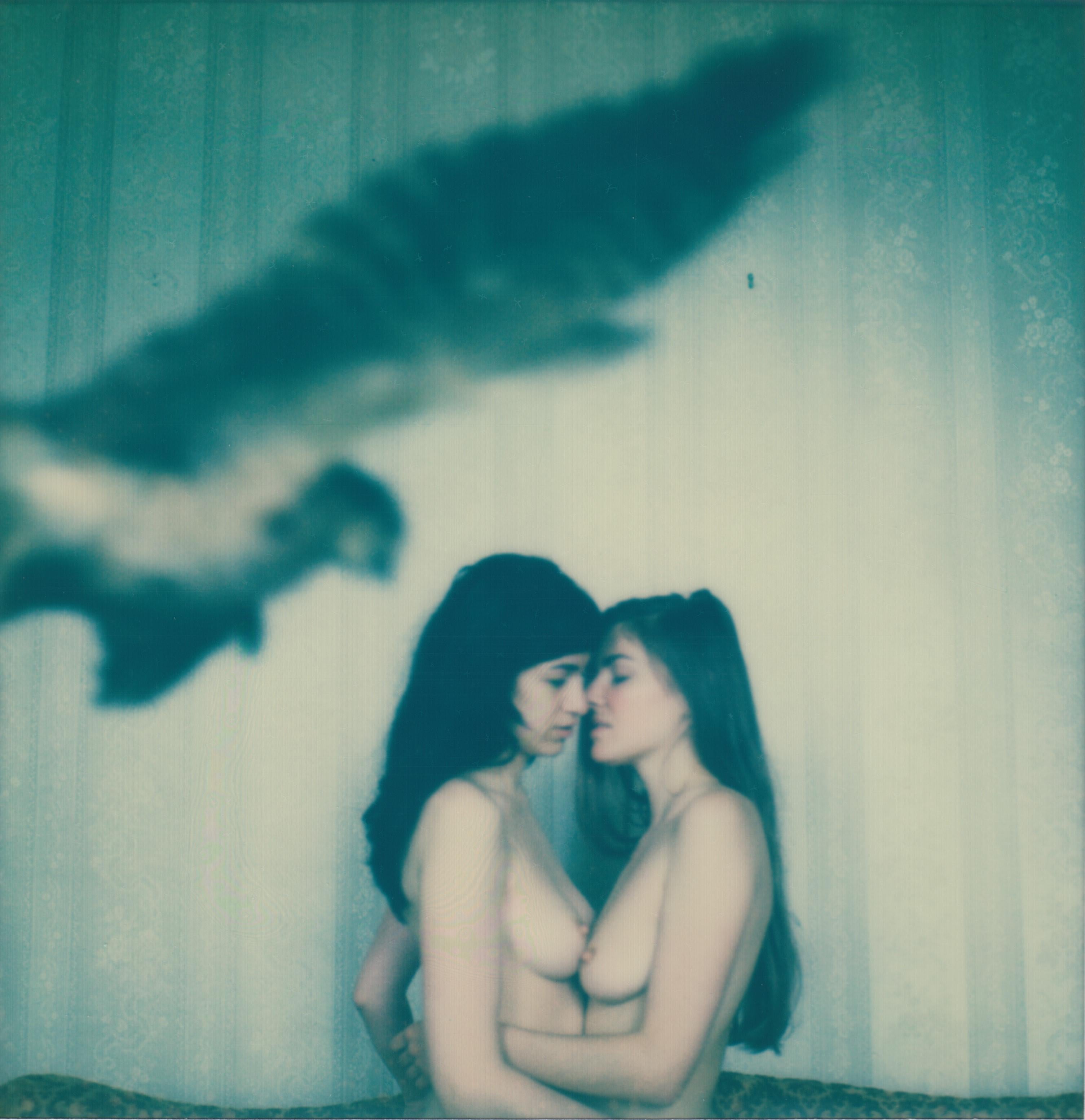 Sven van Driessche Color Photograph - The Intruder - 21st Century, Contemporary, Color, Polaroid, Love, Nude