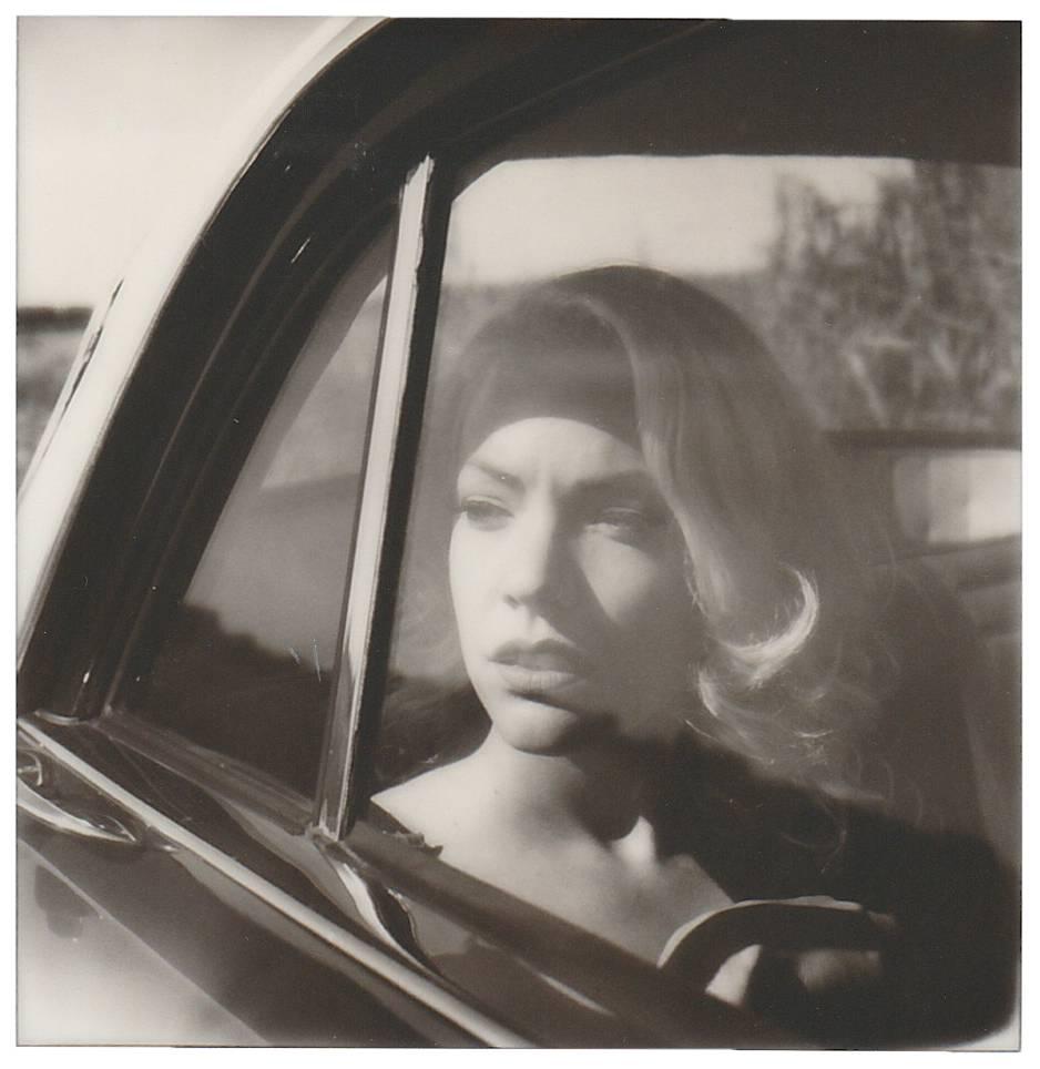 Sven van Driessche Black and White Photograph - The Movie Star - 21st Century, Polaroid, Women, Photography, Contemporary