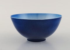 Sven Wejsfelt for Gustavsberg Studio, Bowl in Ceramics with Birds