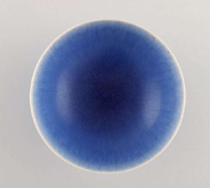Swedish Sven Wejsfelt, Gustavsberg Studiohand, Bowl in Glazed Ceramics