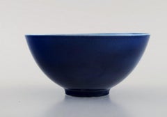 Sven Wejsfelt for Gustavsberg Studio, Unique Bowl with Birds