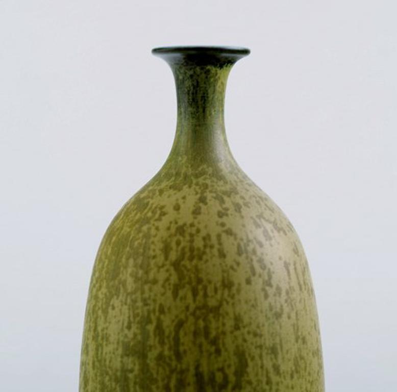 Sven Wejsfelt Ceramic Vase, Swedish Ceramist, 1986, Gustavsberg Studio Hand In Excellent Condition In Copenhagen, DK