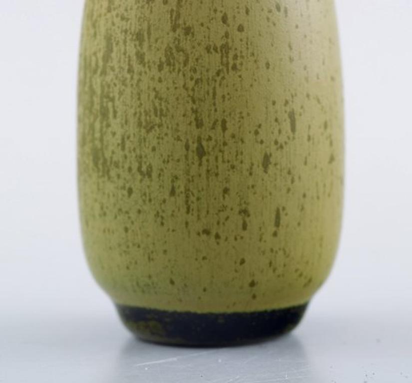 Late 20th Century Sven Wejsfelt Ceramic Vase, Swedish Ceramist, 1986, Gustavsberg Studio Hand