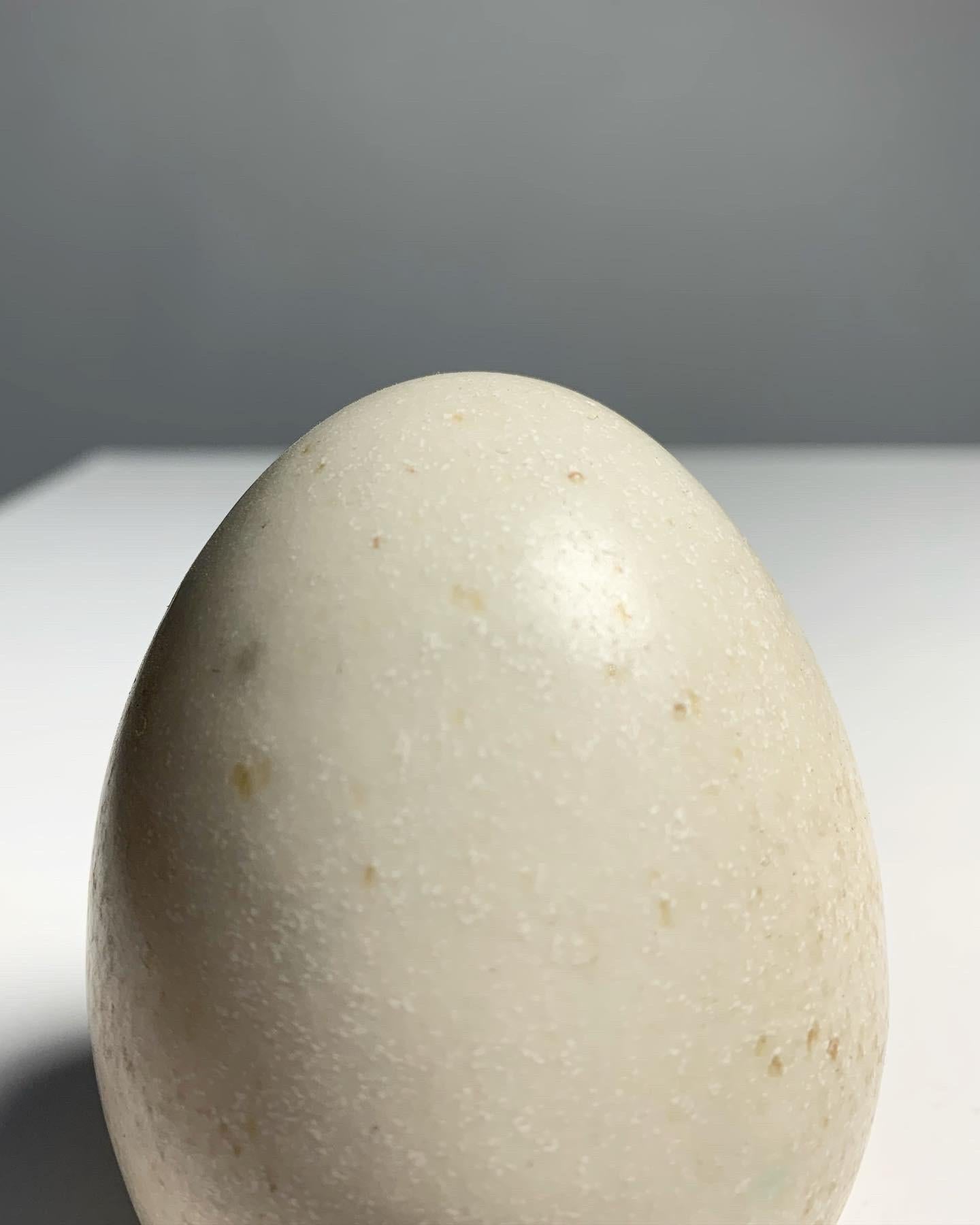 Late 20th Century Sven Wejsfelt Stoneware Egg Sculpture Gustavsberg Sweden 1981