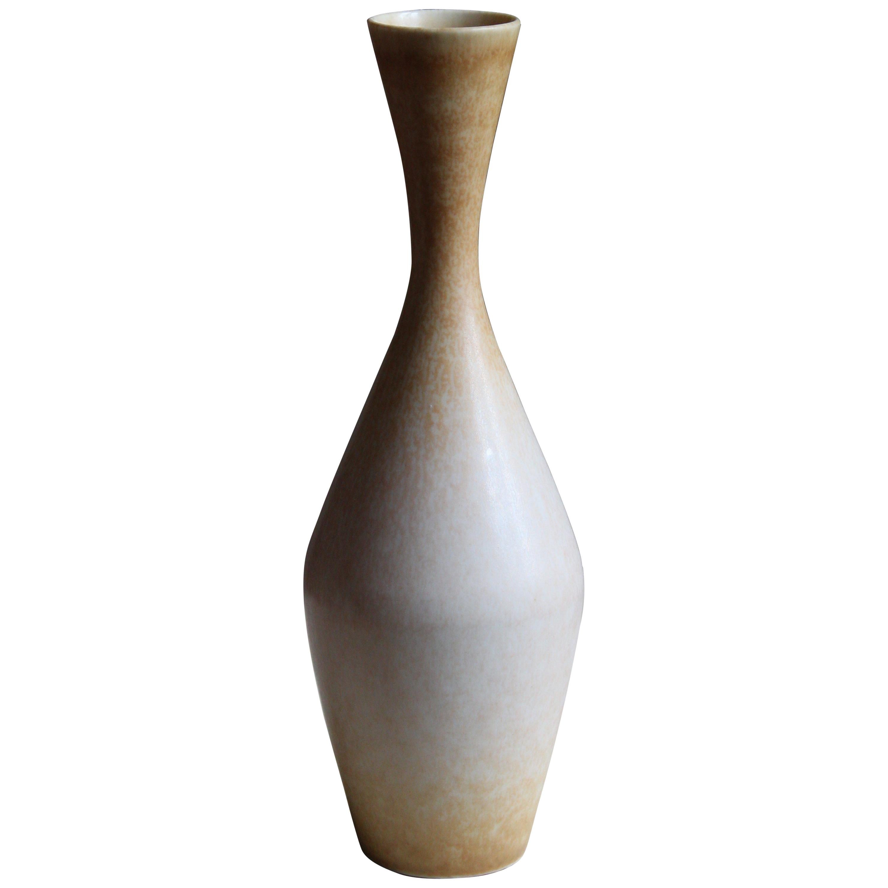 Sven Wejsfelt, Unique Vase / Vessel, Glazed Stoneware, Gustavsberg, 1989