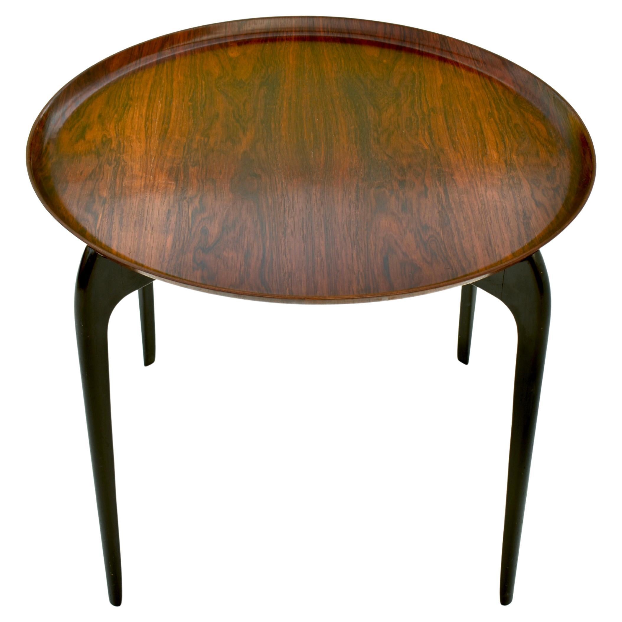 Sven Willumsen & H. Engholm Rosewood Side Table For Fritz Hansen