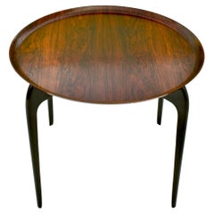 Mesa auxiliar de palisandro Sven Willumsen & H. Engholm para Fritz Hansen