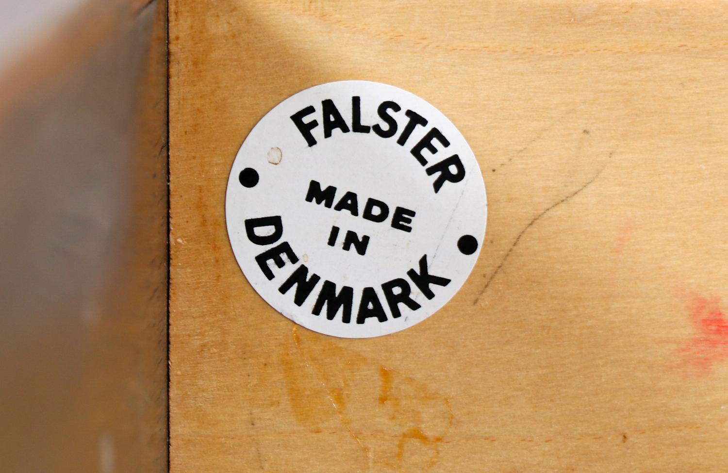 Svend A. Larsen Tambour-Door Rosewood Dresser for Falster Møbelfabrik 9