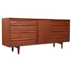 Svend A. Larsen Walnut Dresser for Falster Møbelfabrik