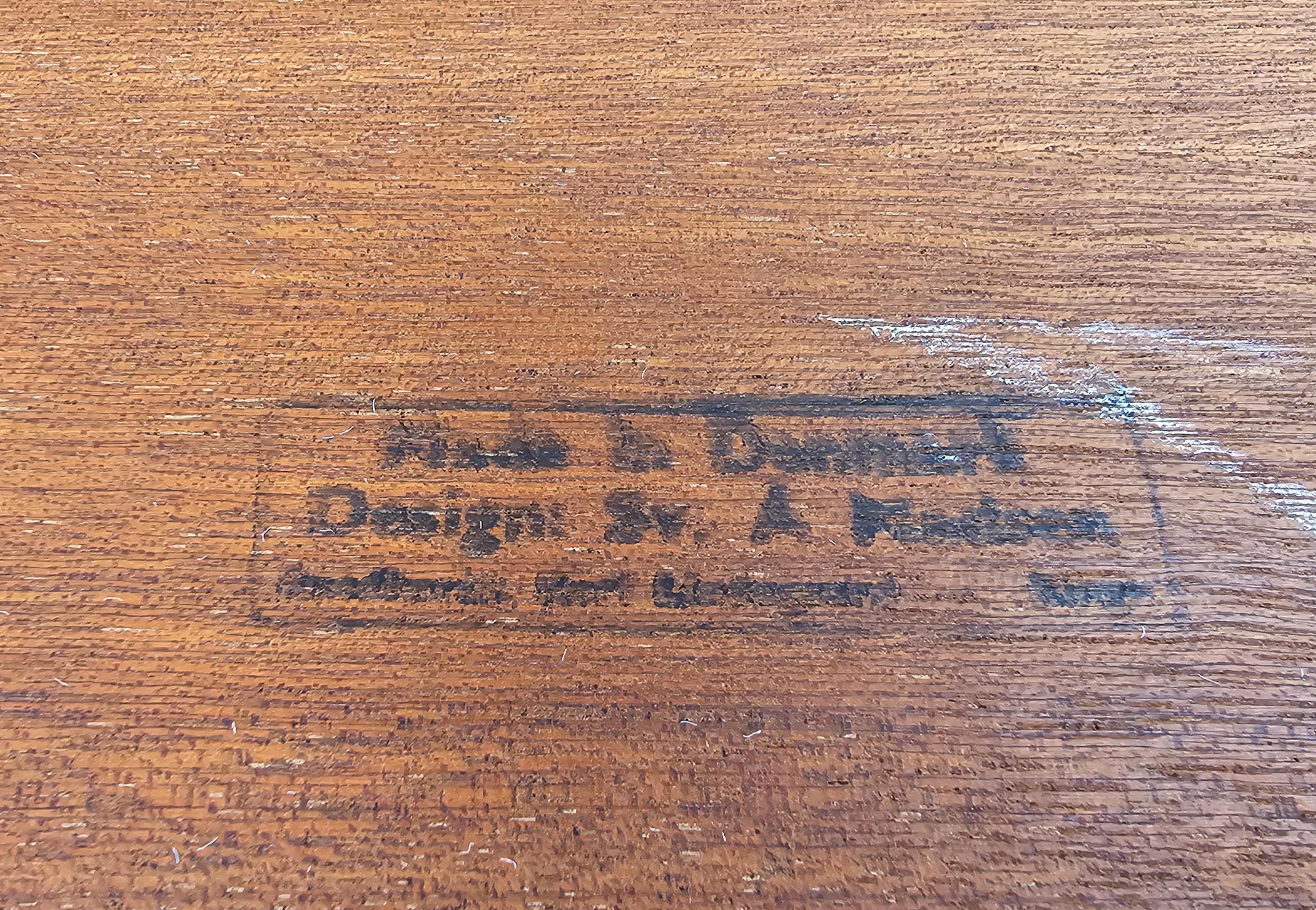 Svend A. Madsen Table basse longue en teck, moderne et danoise, à deux étages en vente 3