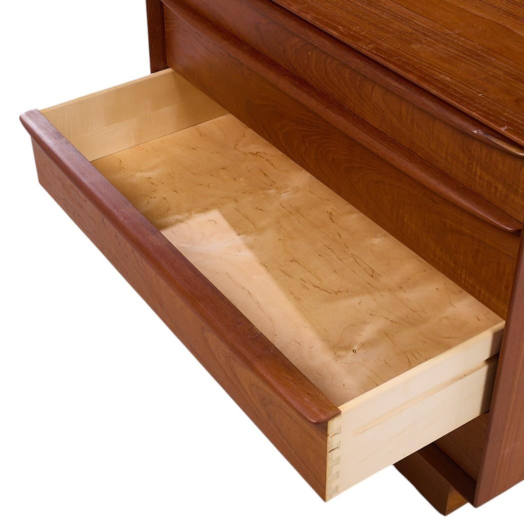 Svend A. Madsen for Falster Møbelfabrik Danish Teak Chest of Drawers Dresser For Sale 2