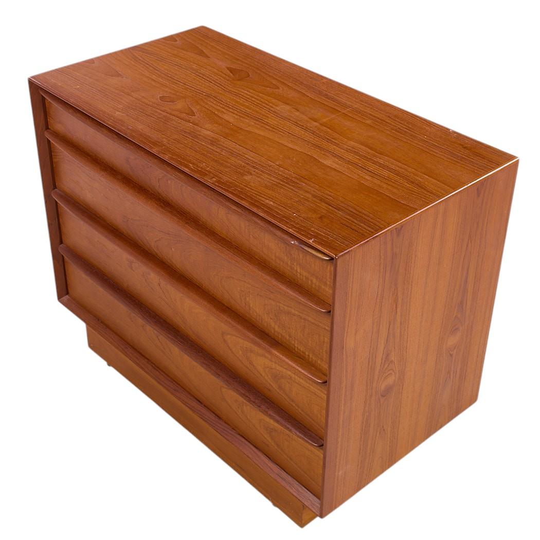 Svend A. Madsen for Falster Møbelfabrik Danish Teak Chest of Drawers Dresser For Sale 3