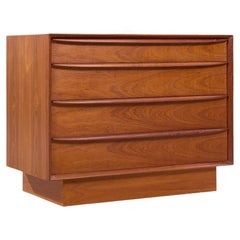 Svend A. Madsen for Falster Møbelfabrik Danish Teak Chest of Drawers Dresser