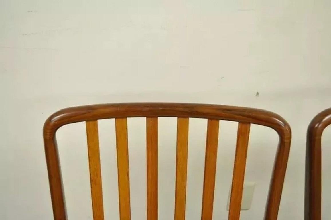 Svend A. Madsen per Moreddi Sedie da pranzo moderne danesi in teak - Set di 6 in vendita 2
