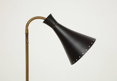 Svend-Åage Holm Sorensen, Danish Adjustable Standing Lamp, Denmark, Circa 1960