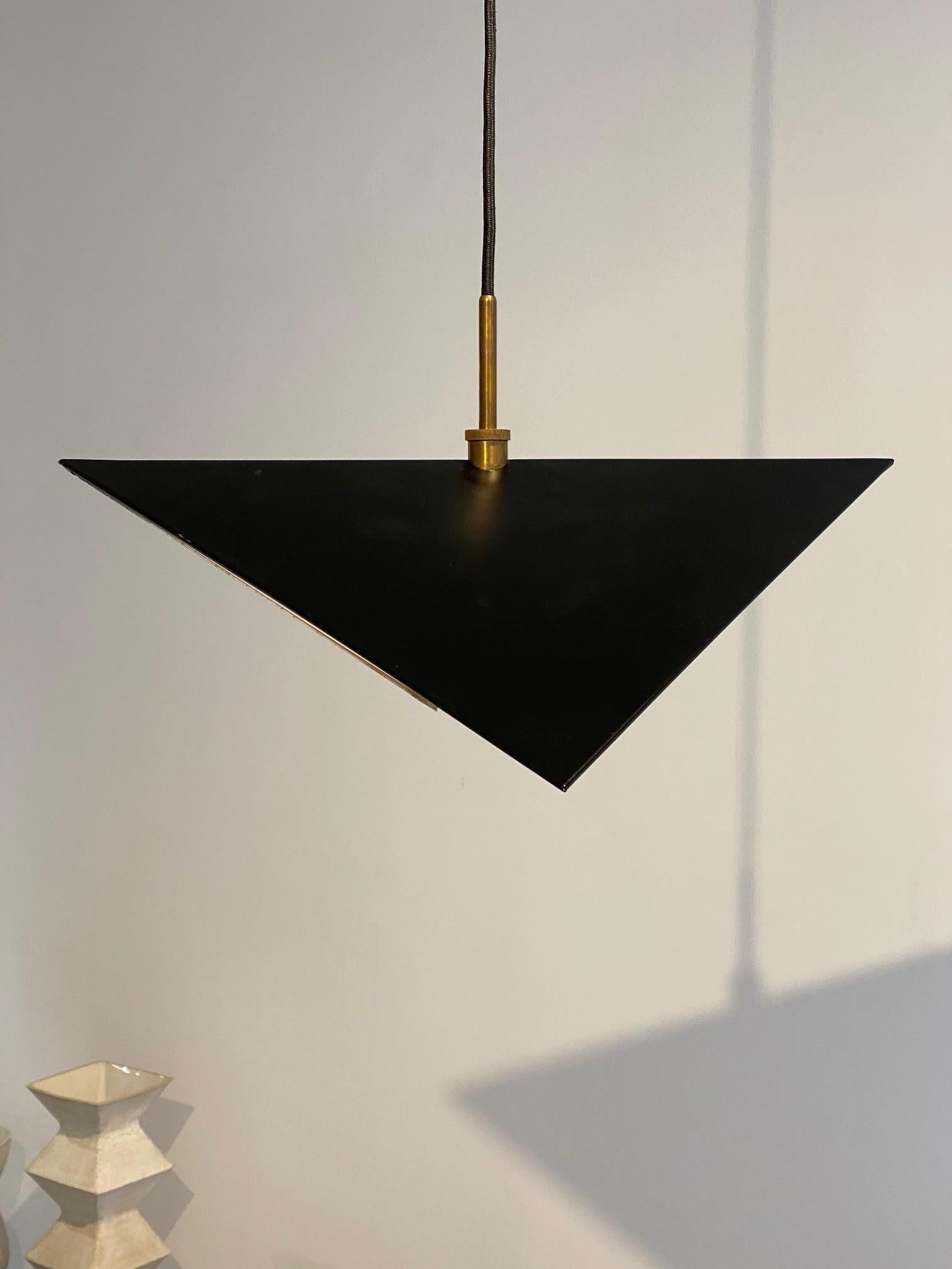 Svend Aage Holm Sorensen Light Pendant, 1960s In Excellent Condition In New York, NY