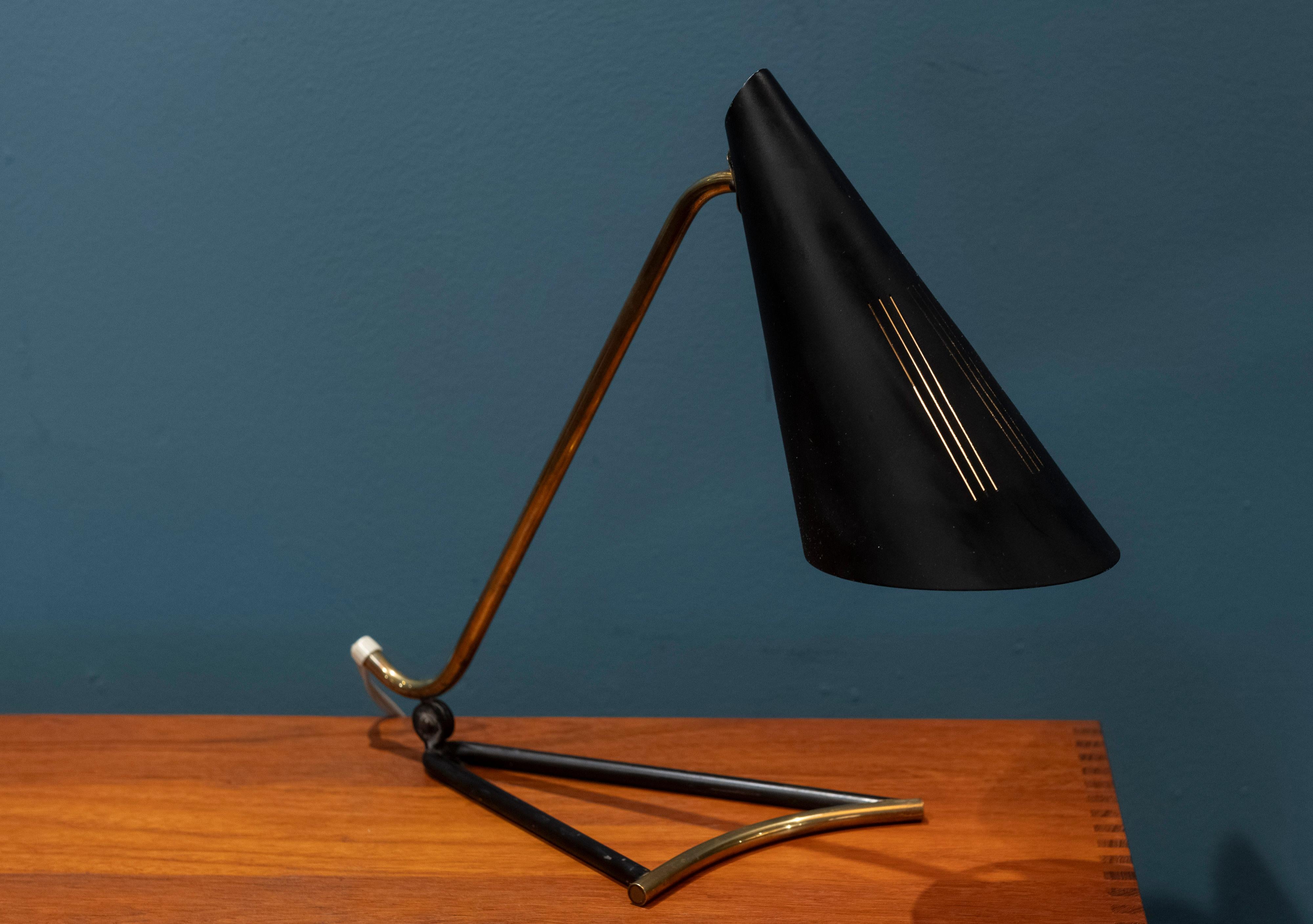 Svend Aage Holm-Sorensen Table Lamp In Good Condition For Sale In San Francisco, CA