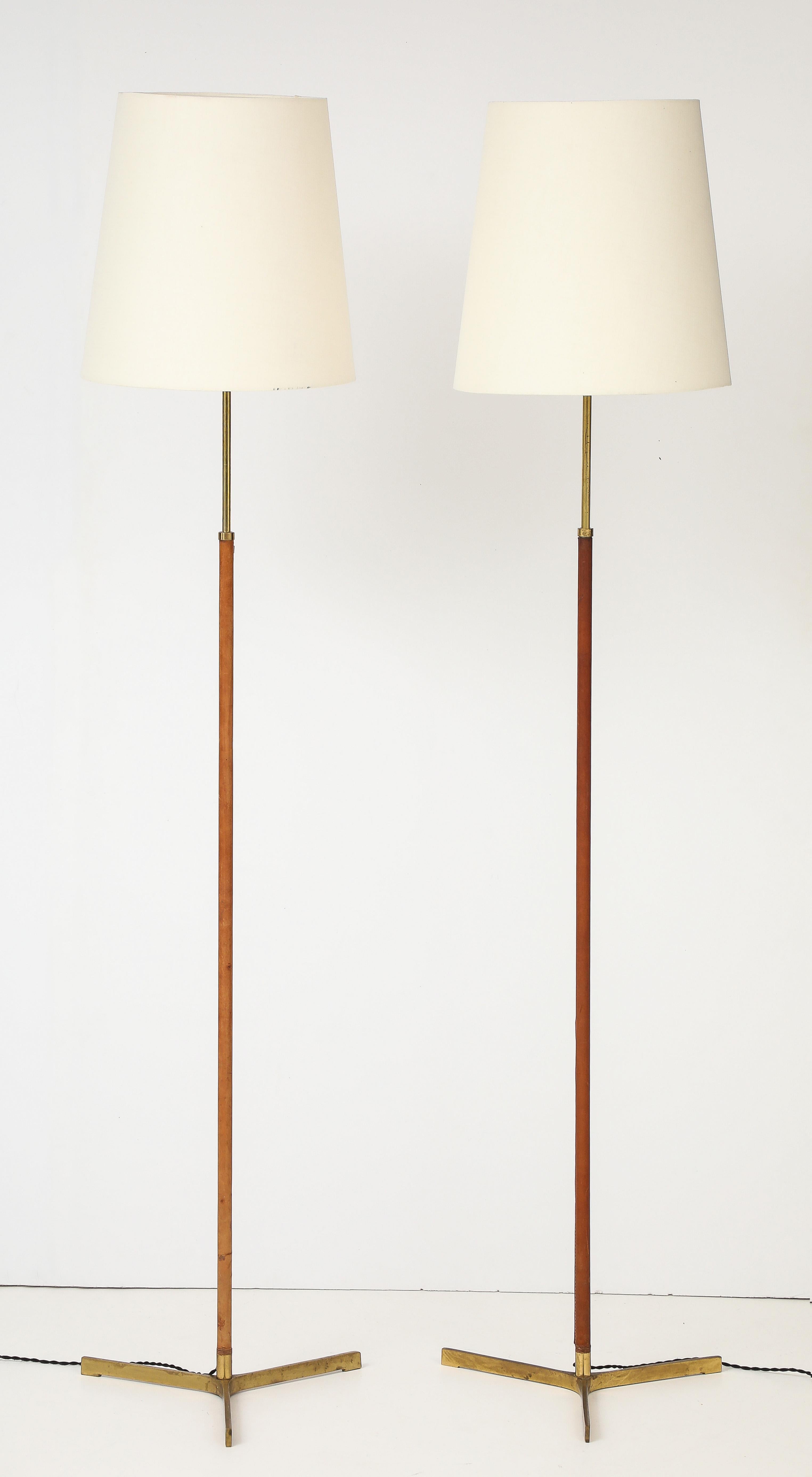 Svend Aage Holm-Sorenssen Floor Lamps In Good Condition For Sale In San Francisco, CA