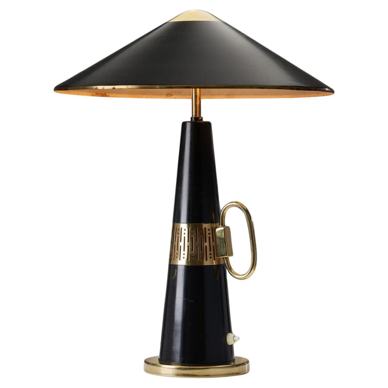 Svend Aage Holm Sørensen (Attr.) Table Lamp for Boréns, Borås, Sweden 1950s For Sale