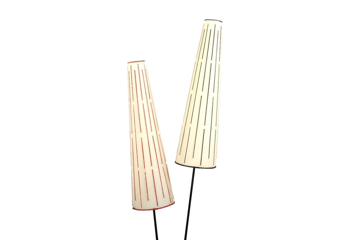 Scandinavian Modern Svend Aage Holm Sørensen Floor Lamp 1950s. For Sale