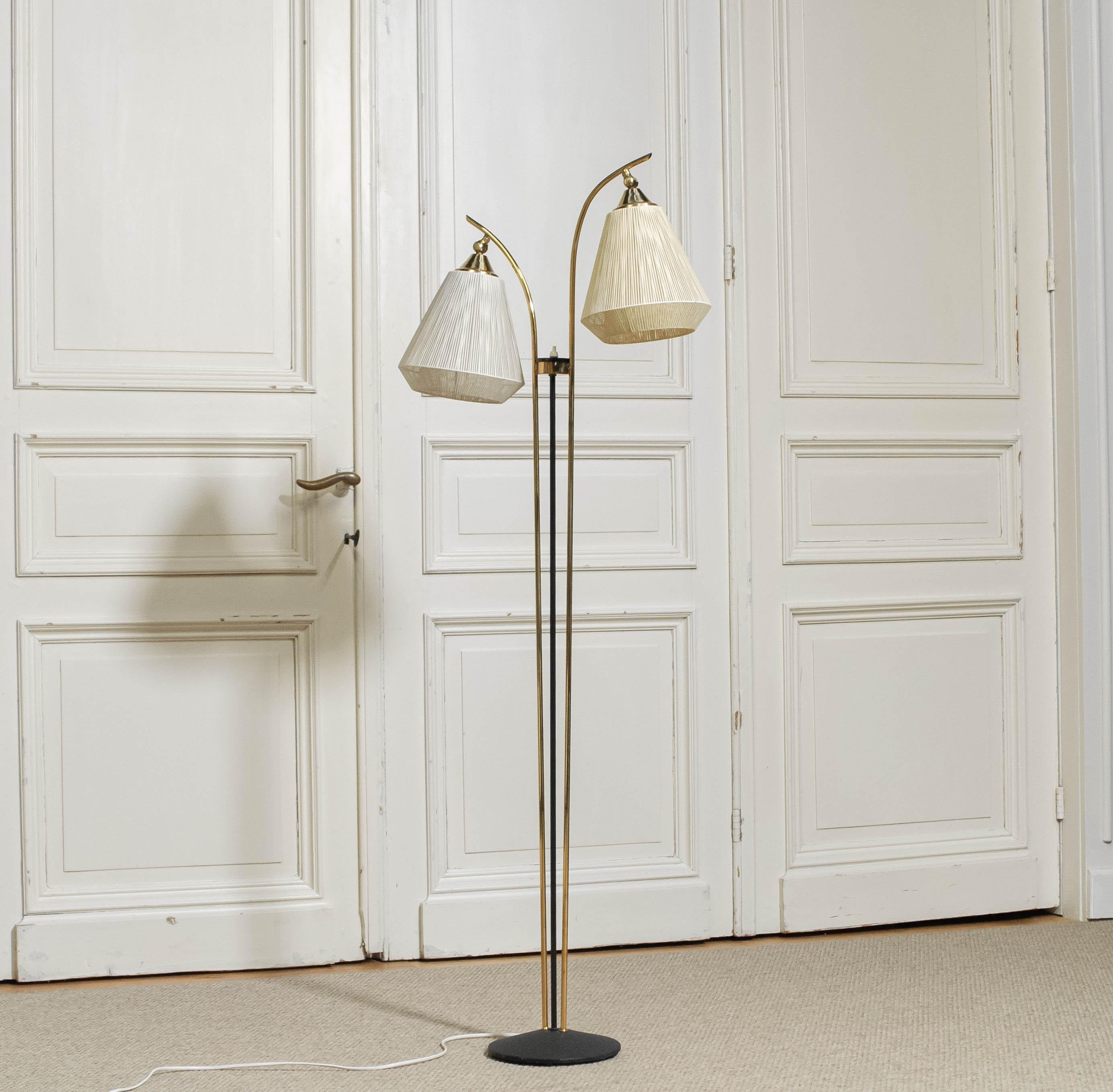 Svend Aage Holm-Sørensen  Stehlampe, Dänemark, 1950er Jahre im Angebot 4
