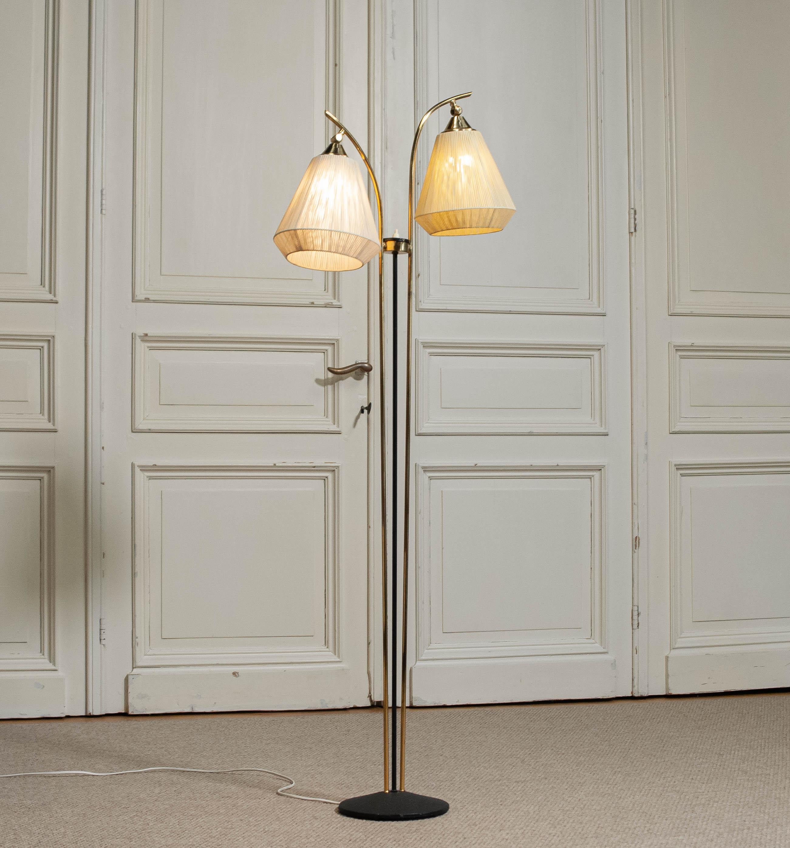 Svend Aage Holm-Sørensen  Stehlampe, Dänemark, 1950er Jahre (Dänisch) im Angebot