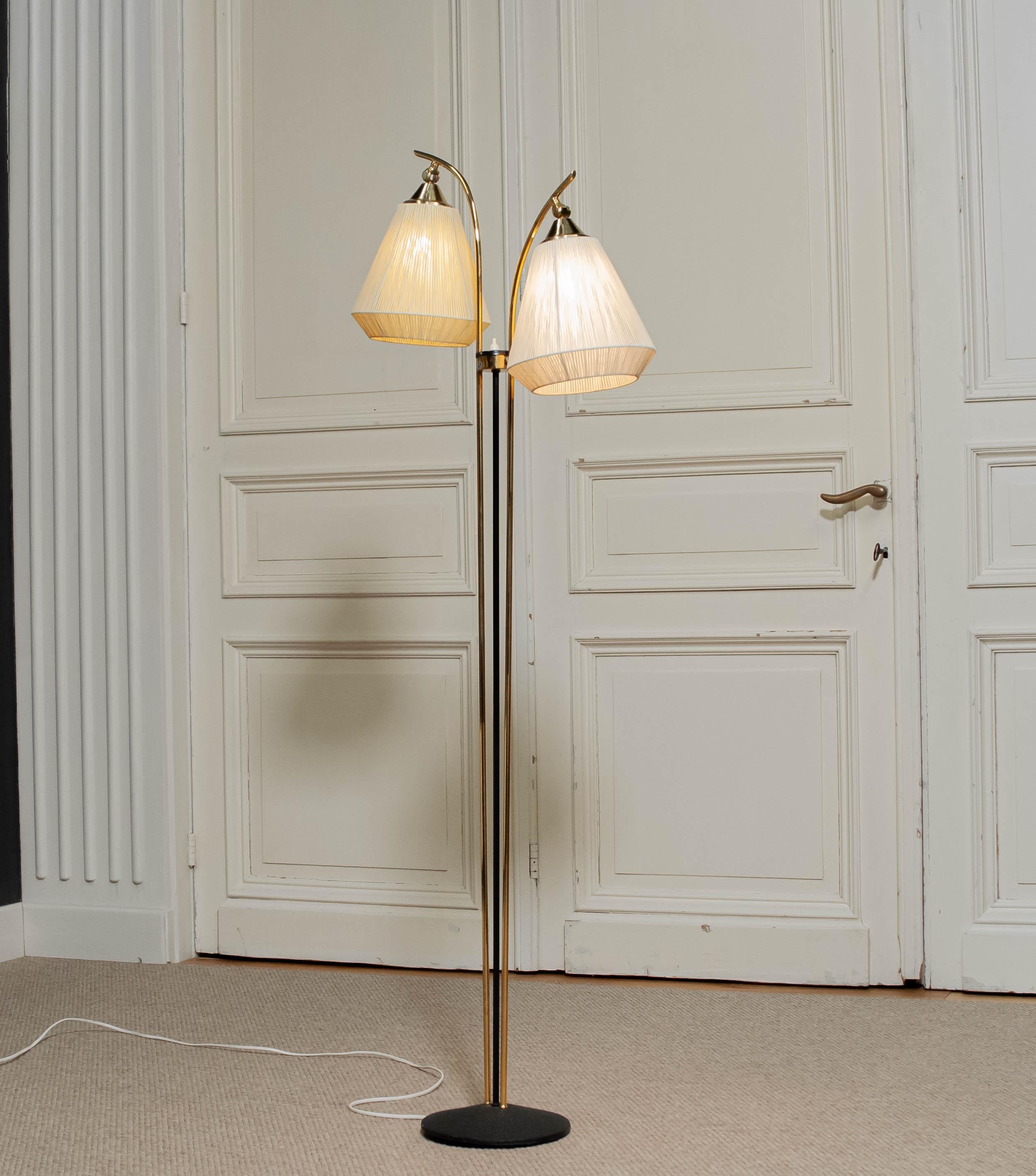 Svend Aage Holm-Sørensen  Stehlampe, Dänemark, 1950er Jahre (Mitte des 20. Jahrhunderts) im Angebot
