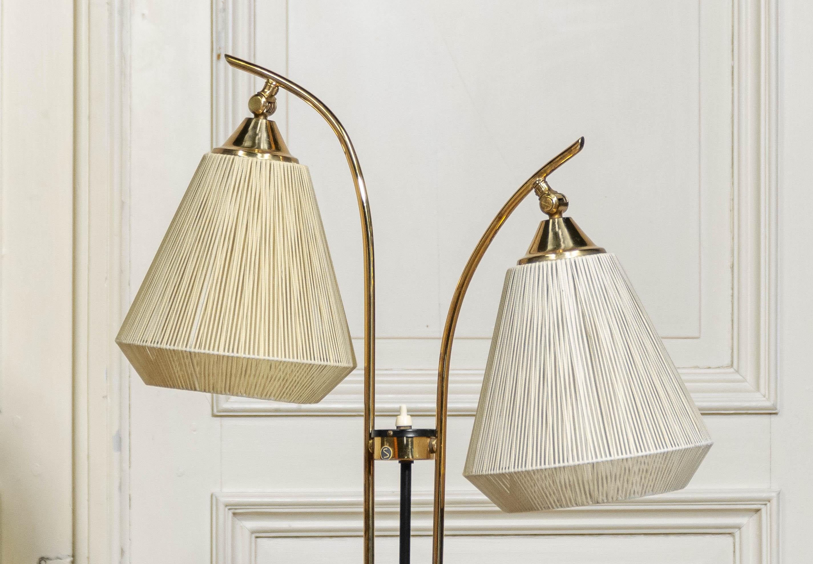 Svend Aage Holm-Sørensen  Stehlampe, Dänemark, 1950er Jahre im Angebot 2