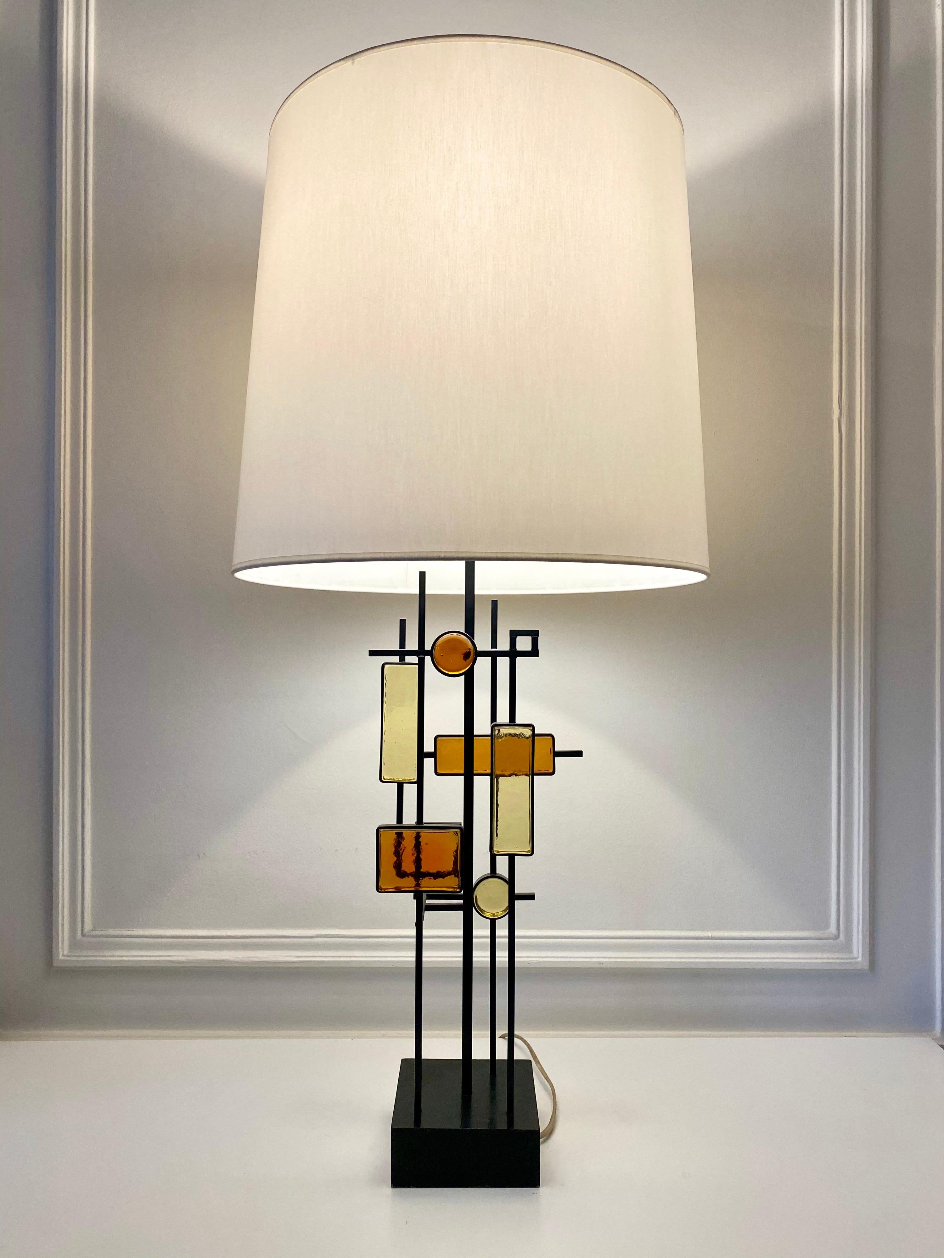 Mid-Century Modern Svend Aage Holm Sørensen Lamp, Denmark, 1960s For Sale
