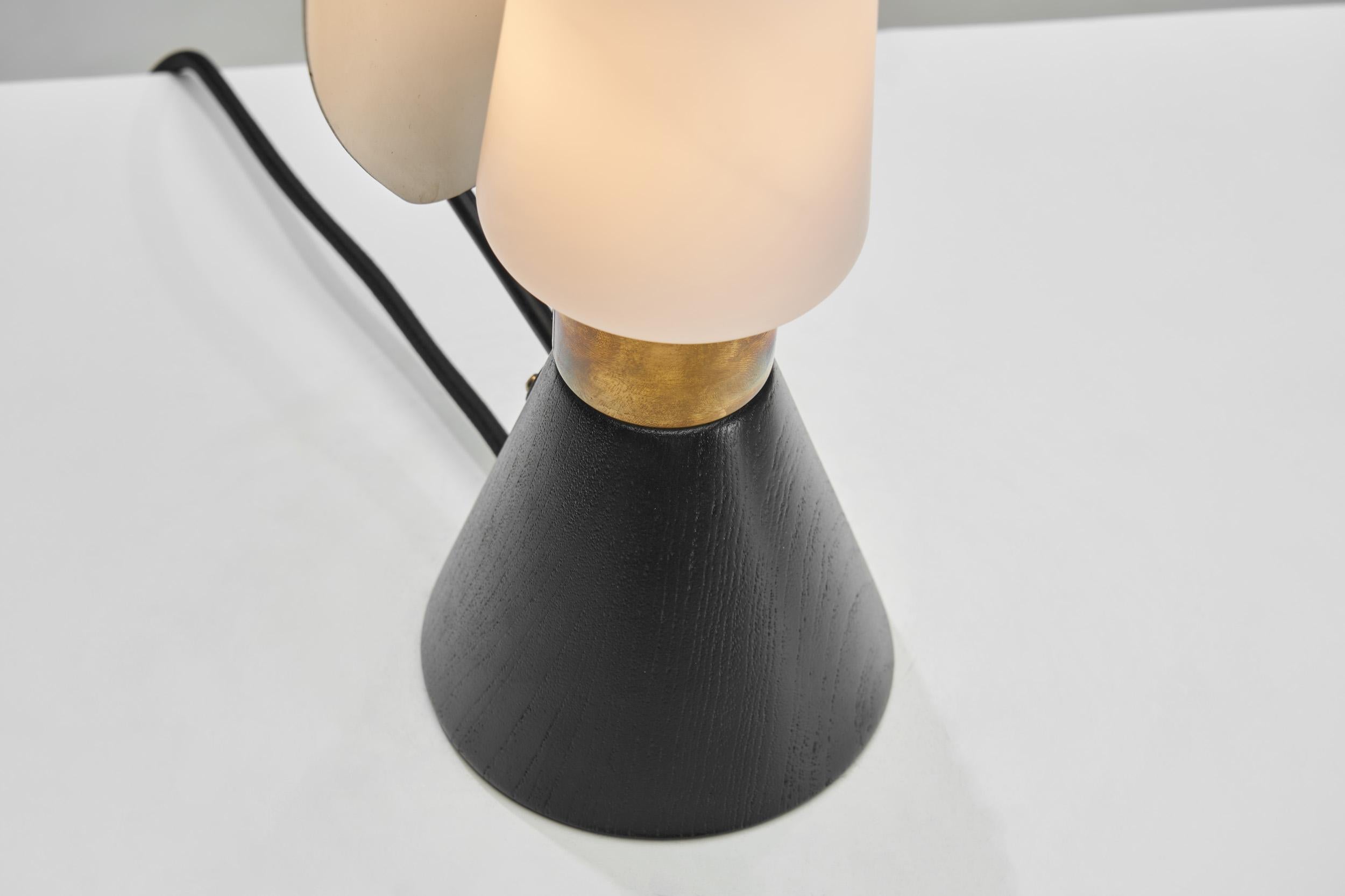 Lampe de table modèle E1296 de Svend Aage Holm Sørensen pour ASEA Lighting, Suède, années 1950 en vente 9