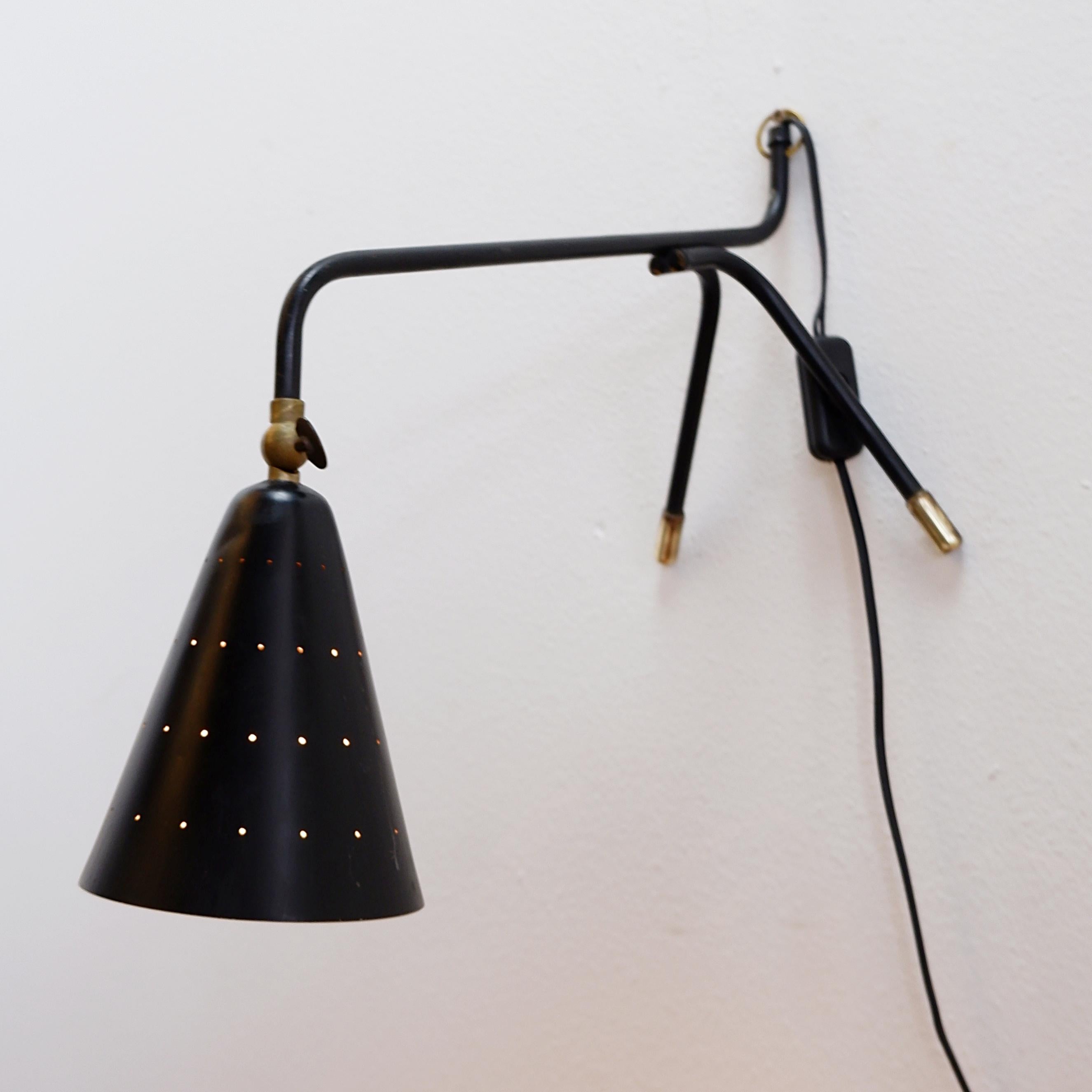 Scandinavian Svend Aage Holm Sørensen pair of lamps Holm Sørensen Edition - 1950s For Sale