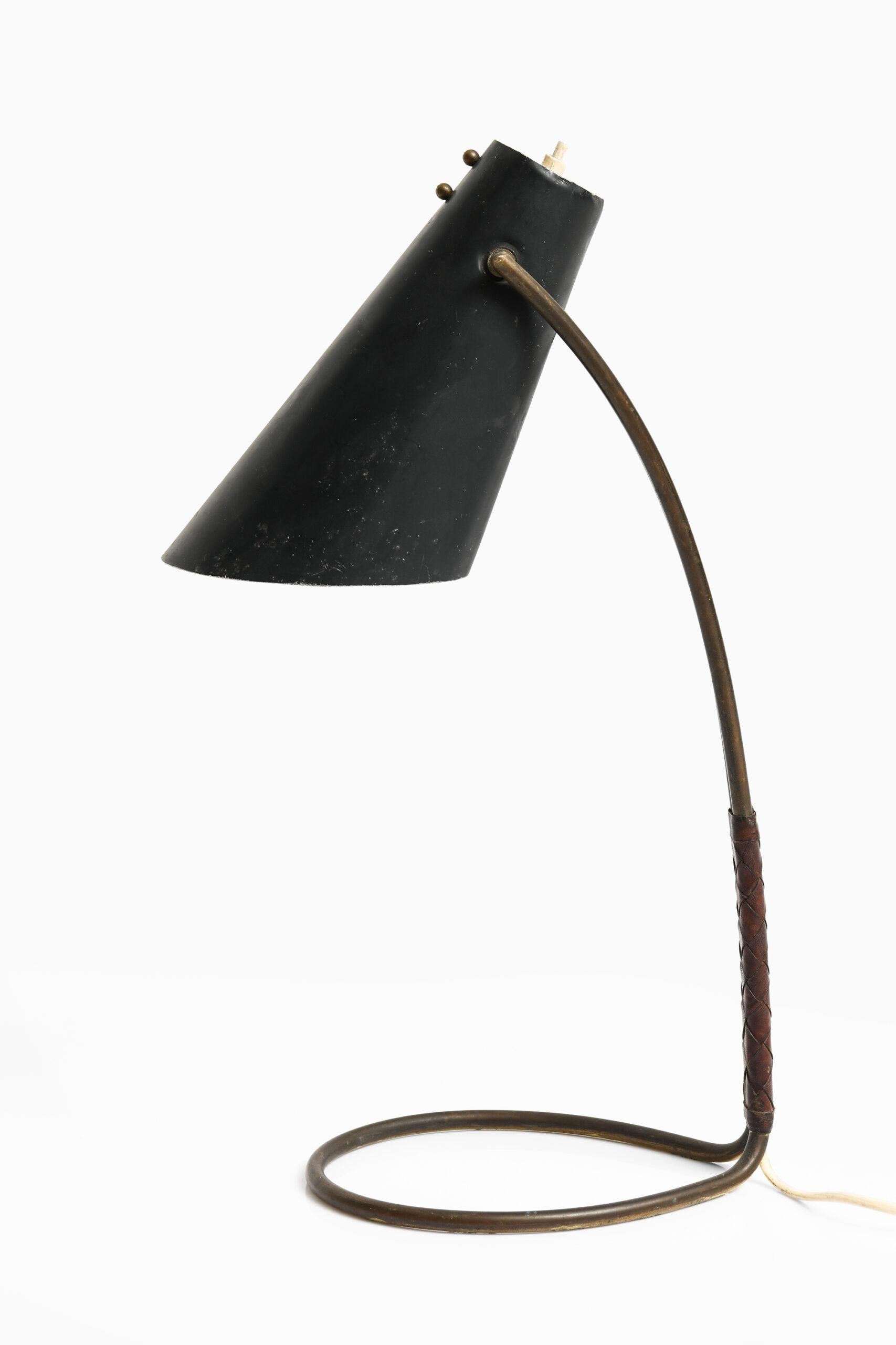 Danish Svend Aage Holm Sørensen Table Lamp Produced by Holm Sørensen & Co in Denmark