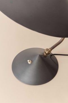Svend Aage Holm Sørensen Table Lamp with adjustable brass stem, 1950s.