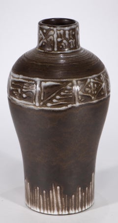 Svend Aage Jensen for Søholm Ceramic Vase, Denmark 1960s