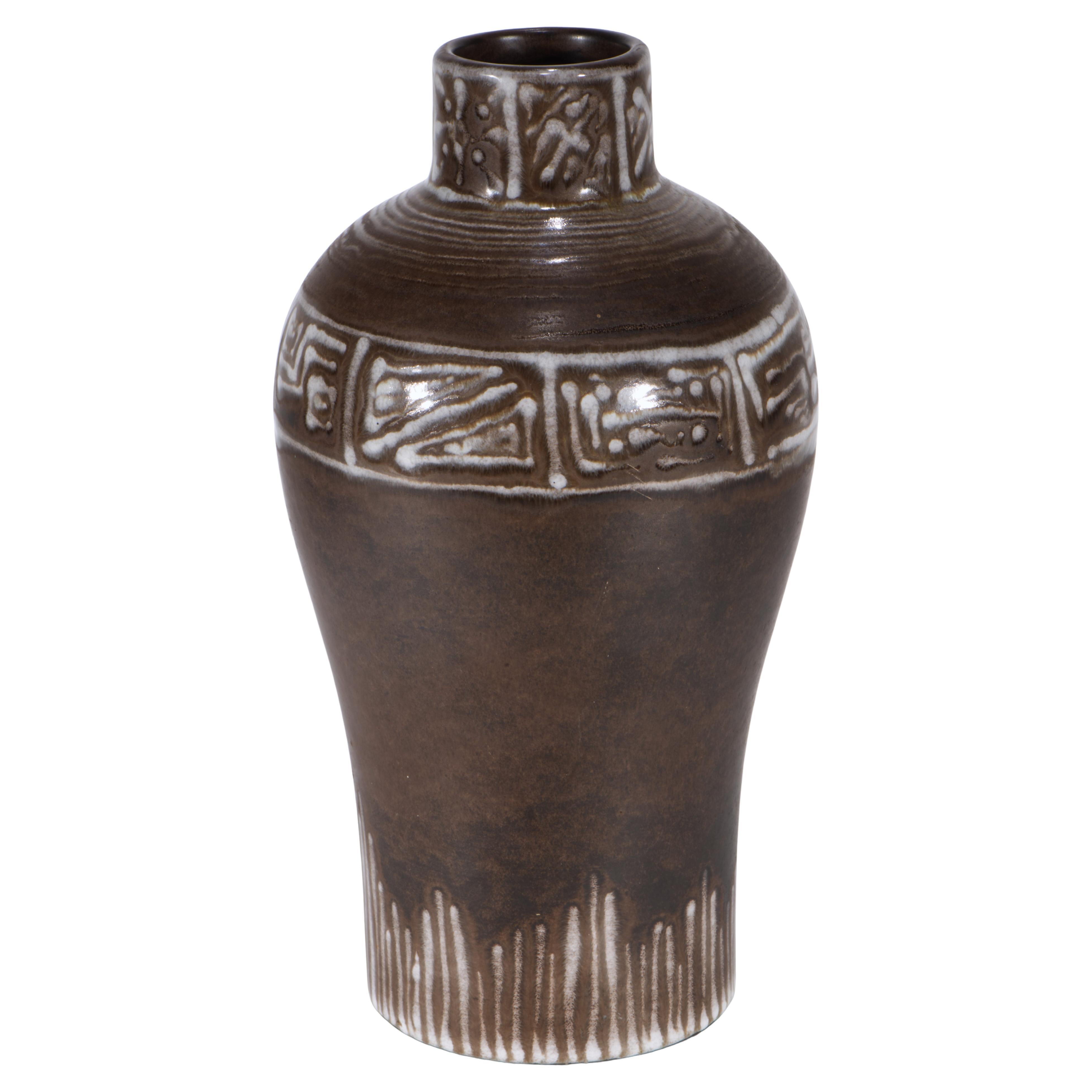 Svend Aage Jensen for Søholm Ceramic Vase, Denmark 1960s