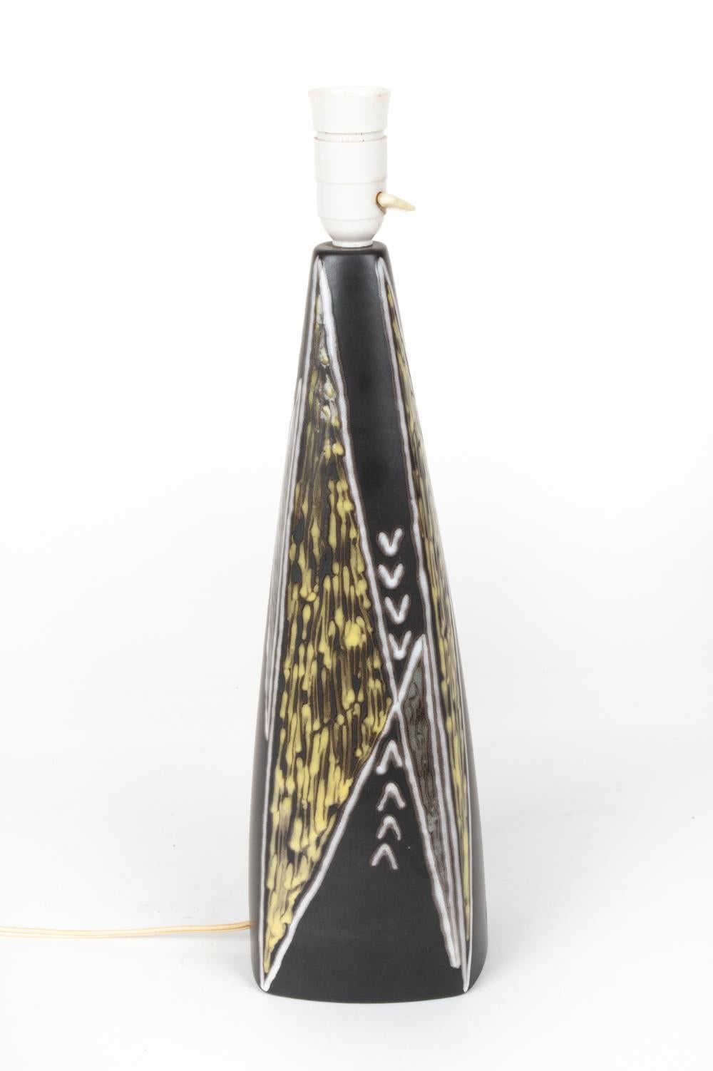 Svend Aage Jensen & Holm Sorensen for Soholm Ceramic Table Lamp 1