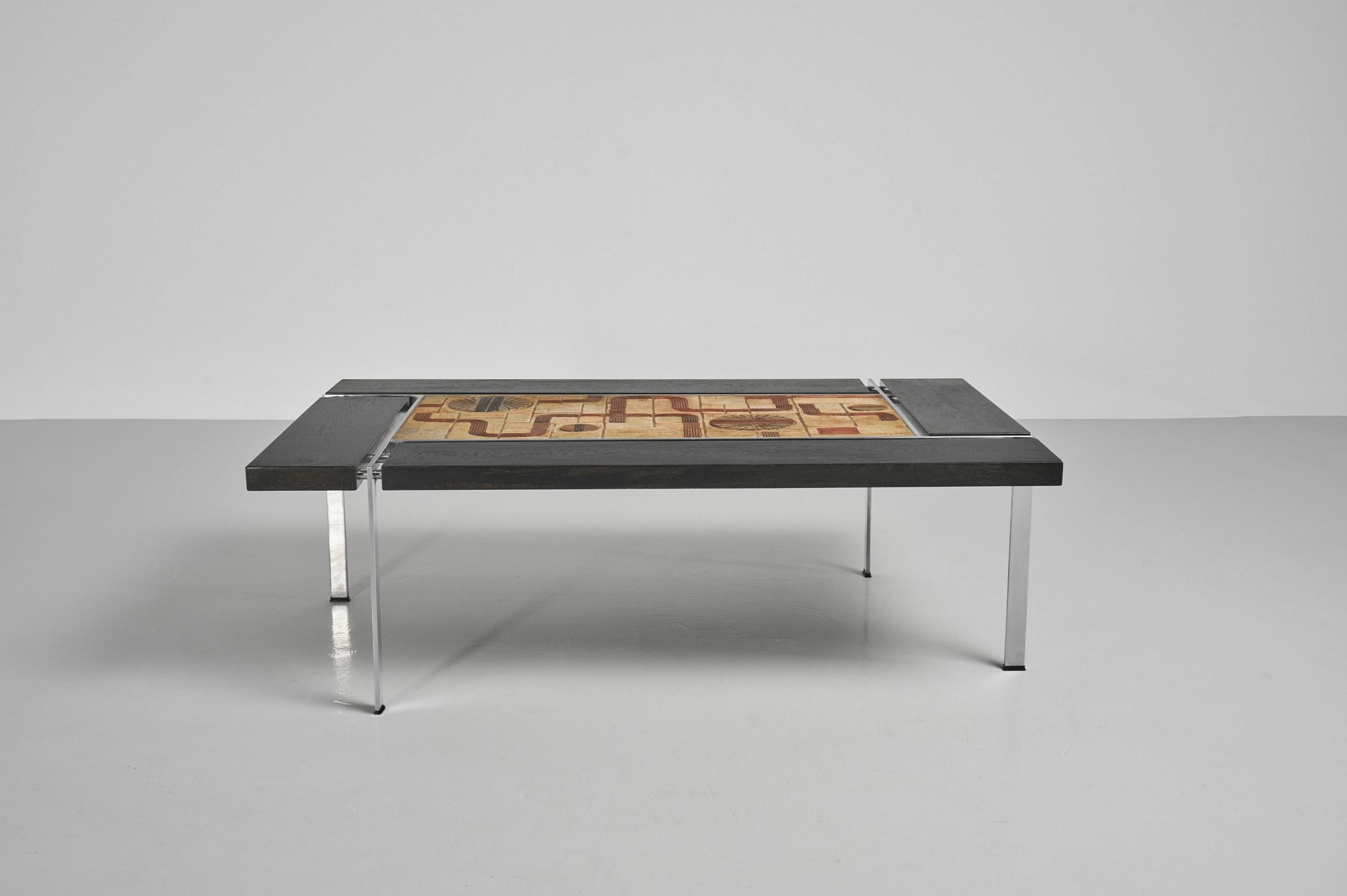 Svend Aage Jessen Coffee Table Ryesberg Mobler, Denmark, 1965 In Good Condition For Sale In Roosendaal, Noord Brabant