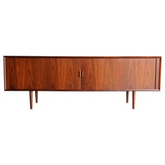 Svend Aage Larsen Tambour Credenza for Faarup Mobelfabik, circa 1965