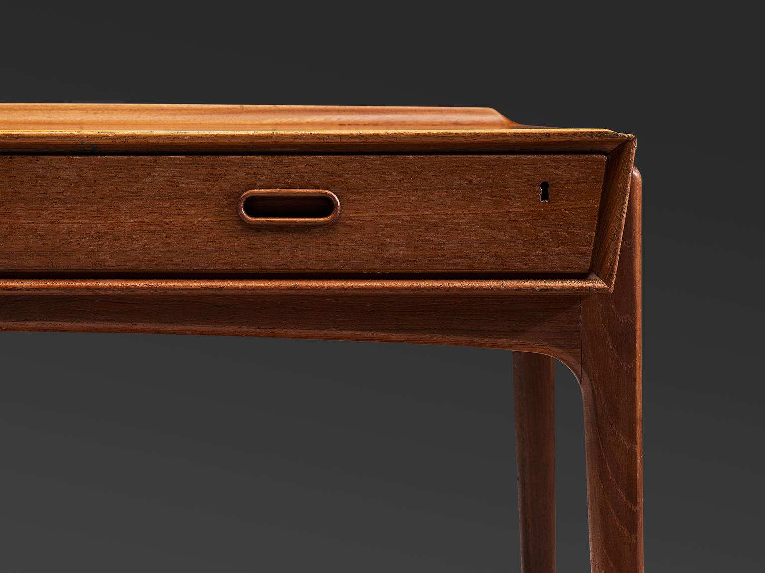 Danish Svend Aage Madsen Desk in Teak, 1950s