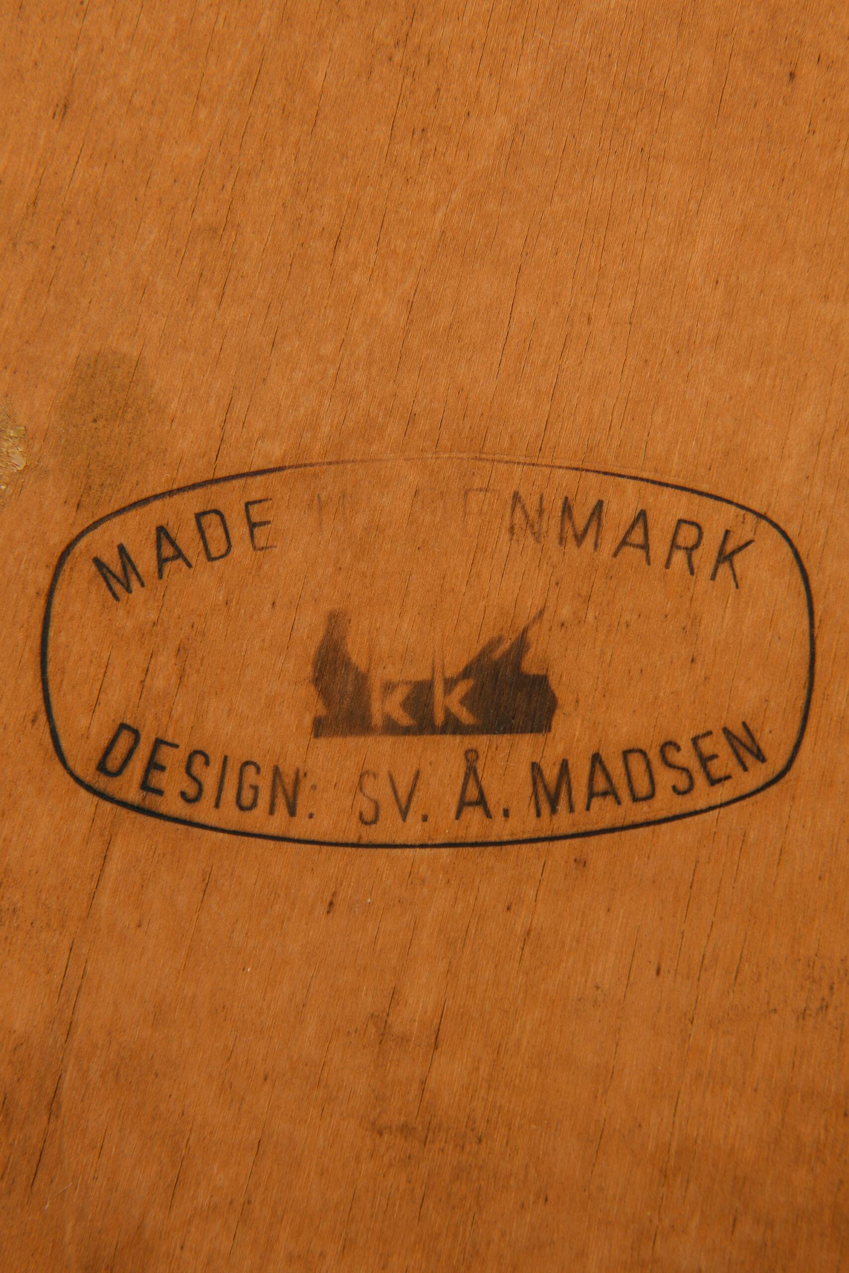 Svend Aage Madsen Desk Produced by K. Knudsen & Søn 1